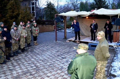 Благовість серед воїнів АТО несли священики співочого тріо «Новий Час».(ФОТО)